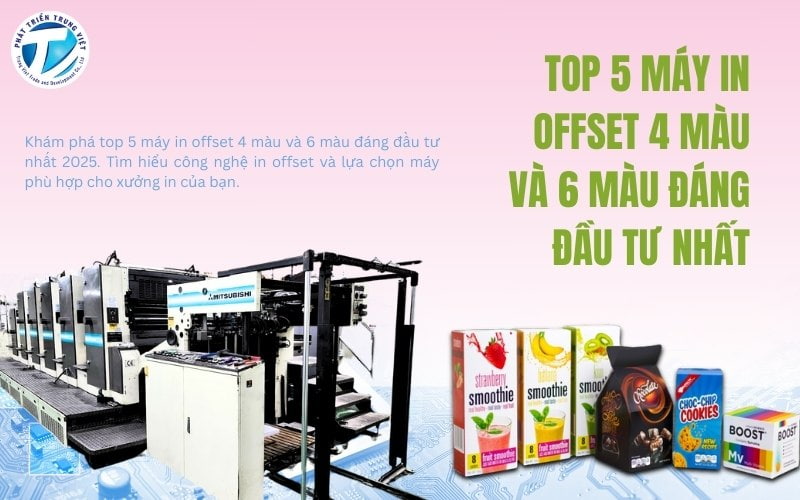 Máy in offset tờ rời và cuộn – Đâu là lựa chọn hoàn hảo cho doanh nghiệp?